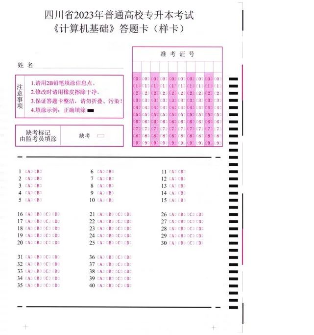 2023年四川統(tǒng)招專升本即將開考，考場上要注意這八大細節(jié)！(圖2)
