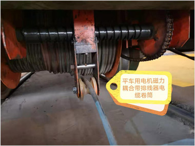 地平車用磁力耦合電機卷筒（7500）