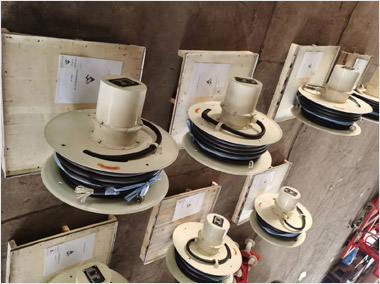 無刷貴金屬彈力電纜卷筒