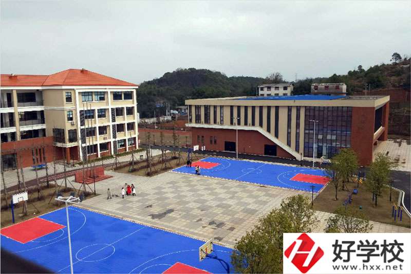 株洲市特殊教育學(xué)?；@球場(chǎng)
