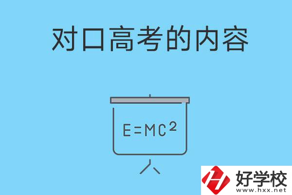 湖南職高對口高考主要考什么內(nèi)容？難度大不大？