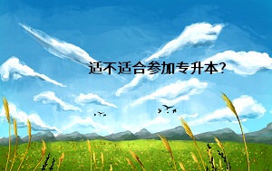 適不適合參加專升本？