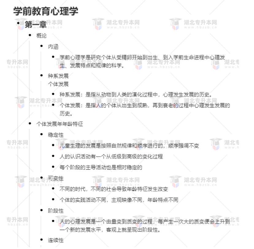 專升本學(xué)前教育心理學(xué)考什么？難考嗎？有哪些重要考點(diǎn)？